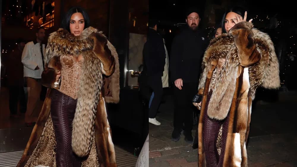 Kim Kardashian’s Aspen "Texture" Masterclass: Why Vintage Fur is the Ultimate 2026 Power Move